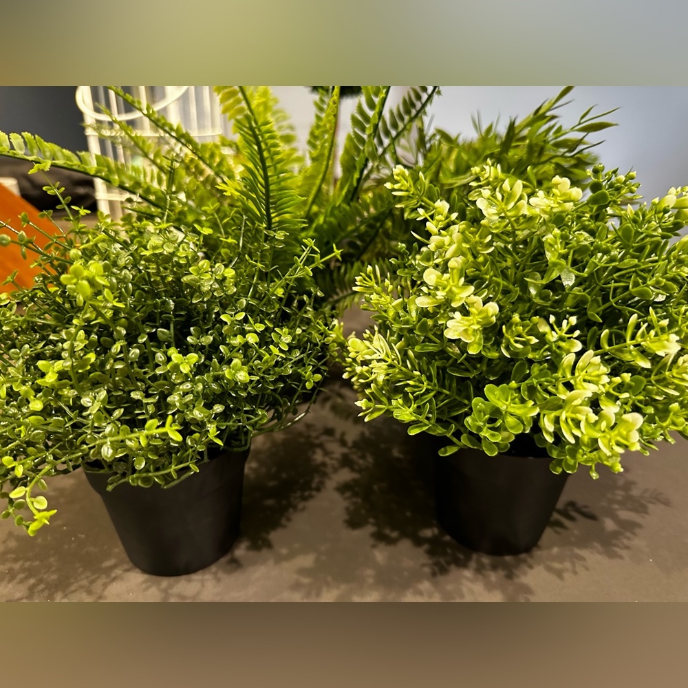 IKEA faux plants